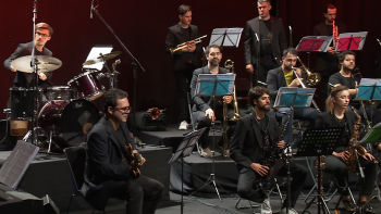 Concerto da Orquestra de Jazz do Funchal com Tiago Sena (vídeo)