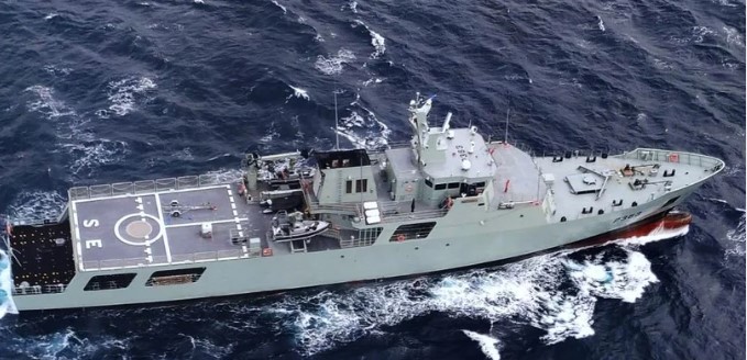 Construção de seis novos navios patrulha oceânicos avança
