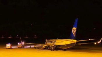 Ryanair aterra de emergência no Porto Santo