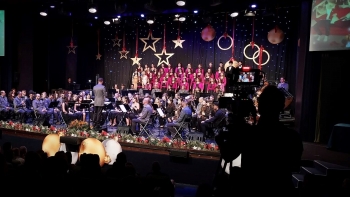 Conservatório e Banda Militar juntaram-se para concerto de Natal (vídeo)