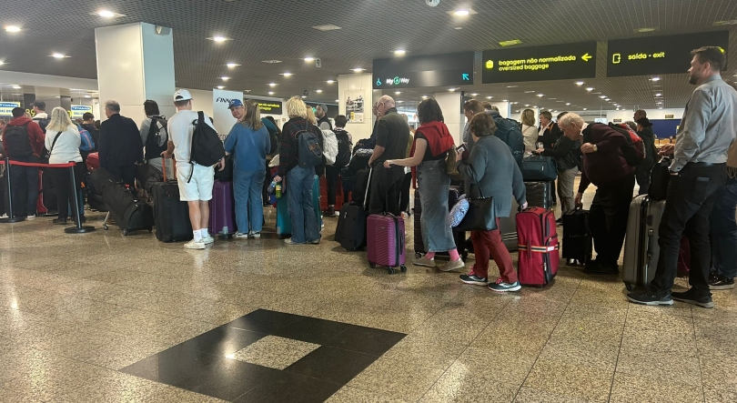 Movimento de passageiros nos aeroportos da Região cresceu 2,9% em termos homólogos