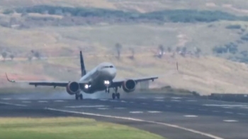Aterragem atribulada no Aeroporto da Madeira (vídeo)