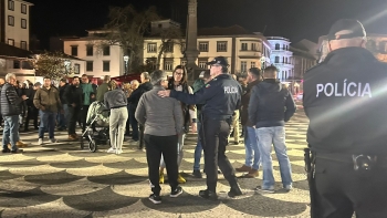 Polícias em protesto na Madeira (vídeo)