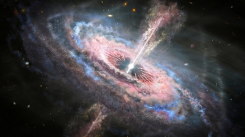 Astrónomos descobrem quasar mais brilhante