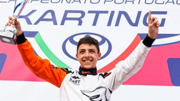 Martim Meneses será o representante português no Troféu Academia de Karting CIK-FIA