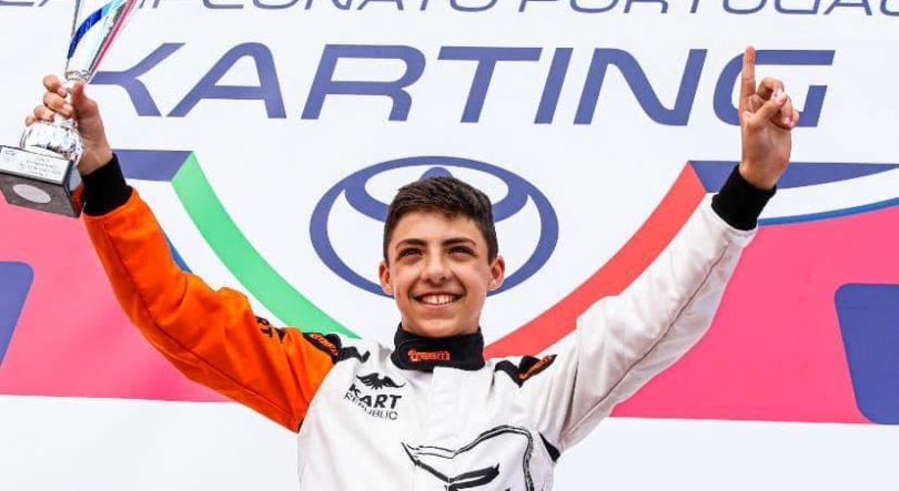 Martim Meneses será o representante português no Troféu Academia de Karting CIK-FIA