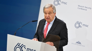 Guterres defende paz sustentável para terminar o conflito