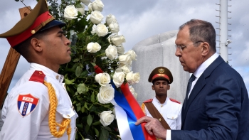 Lavrov em Caracas para aprofundar cooperação bilateral entre Rússia e Venezuela