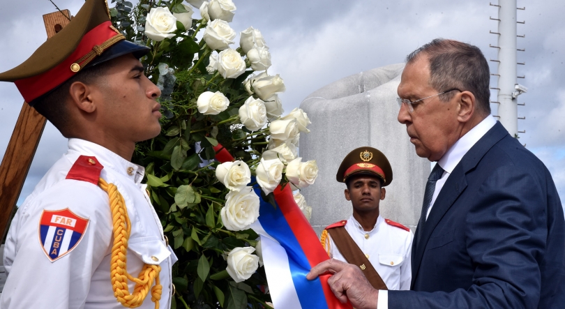 Lavrov em Caracas para aprofundar cooperação bilateral entre Rússia e Venezuela