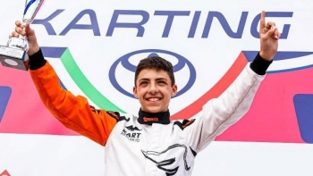 Martim representa Portugal no Troféu Academia de Karting CIK FIA (vídeo)