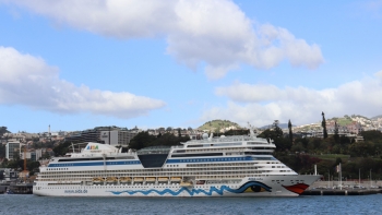 AIDAstella regressa ao Porto do Funchal com 2 726 pessoas