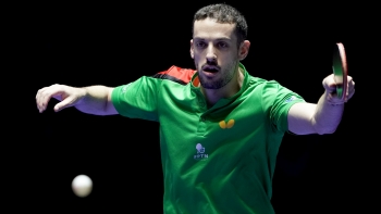 Marcos Freitas eliminado da Taça Mundial de Macau de ténis de mesa
