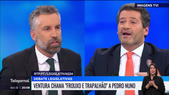 Debate entre Pedro Nuno Santos e André Ventura é o mais visto
