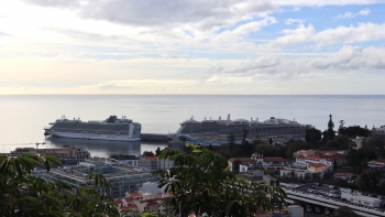 Porto do Funchal com dois navios que trazem mais de 11 mil pessoas