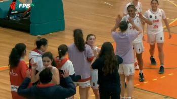 CAB venceu ao Barcelos por 85-75 na liga feminina de basquetebol (vídeo)
