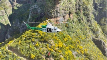 Turista resgatada no Pico Ruivo pelo helicóptero (áudio)