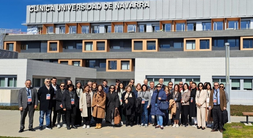 Profissionais da área da Saúde visitaram a Clínica Universidad de Navarra