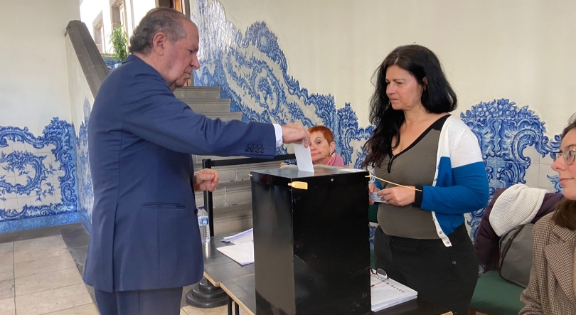 Representante da República já exerceu o seu direito de voto