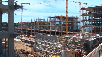 Fase de estruturação dos edifícios do novo Hospital concluída em março de 2025 (vídeo)