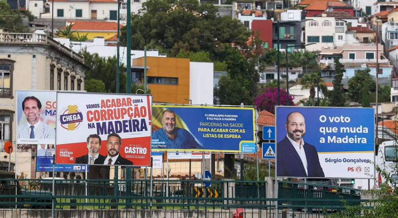 Campanha eleitoral das regionais antecipadas da Madeira entre 12 e 24 de maio