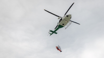 Helicóptero foi acionado para resgatar turista no Pico do Areeiro