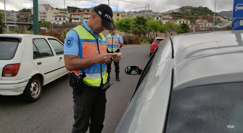 11 detenções por condução de veículo em estado de embriaguez