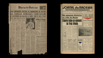 Revista de imprensa da Madeira: 26 de Abril de 1974 (áudio)