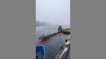 Submarino português atracou na Gronelândia 