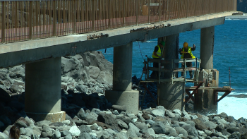 Reparação do passeio entre a Praia Formosa e Câmara de Lobos vai custar 400 mil euros (vídeo)