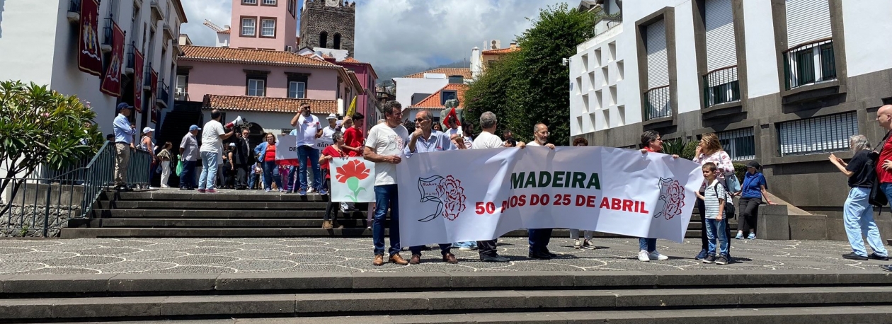Centenas marcharam  pela liberdade no Funchal (áudio)