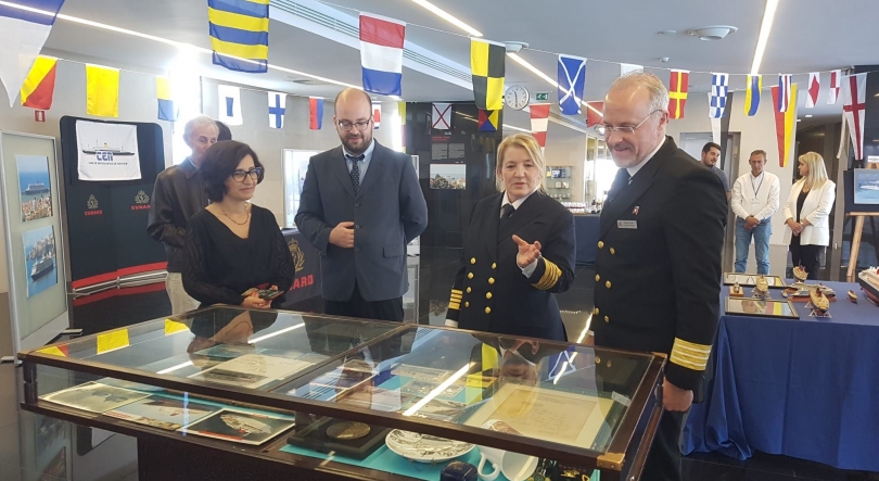 Exposição do Clube de Entusiastas de Navios celebra a Cunard