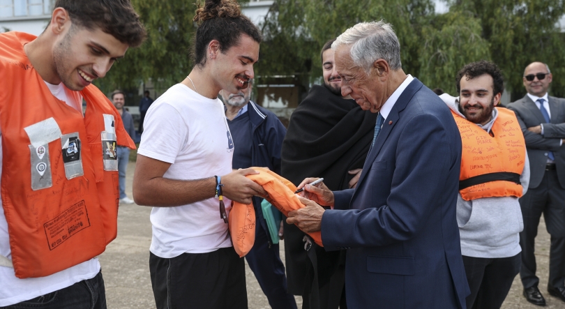 Marcelo condecora a centenária Escola Superior Náutica Infante D. Henrique