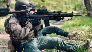 Força de Fuzileiros participa em exercício na Lituânia que treina cenário de passagem da paz para a guerra
