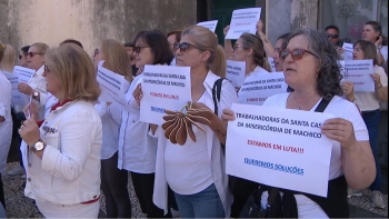 Funcionários da Misericórdia de Machico fizeram terceira greve (vídeo)