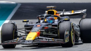 Max Verstappen conquistou 38.ª pole position em Miami