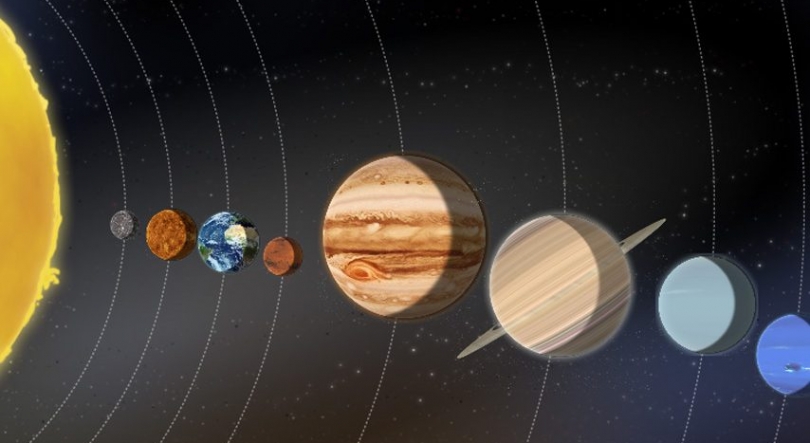 Seis planetas vão ser visíveis alinhados desde a Terra na madrugada de 3 de junho