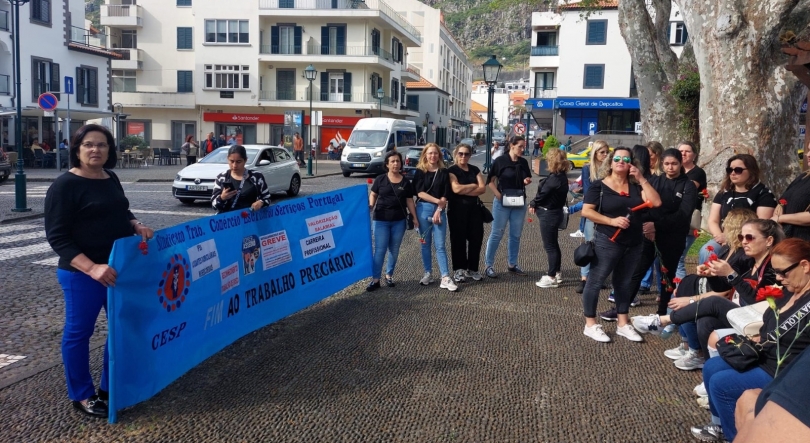 Trabalhadores da Santa Casa da Misericórdia de Machico em greve exigem aplicação do contrato de trabalho