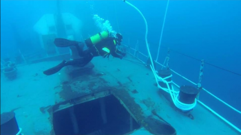 Quase 9 mil mergulhos registados na corveta em três anos e meio (áudio)