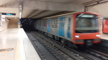 Descarrilamento de comboio na Linha Verde do Metro de Lisboa