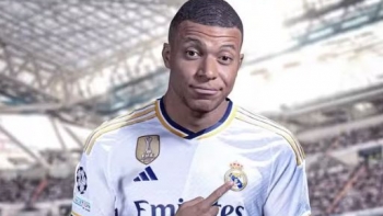 Kylian Mbappé oficializado no Real Madrid
