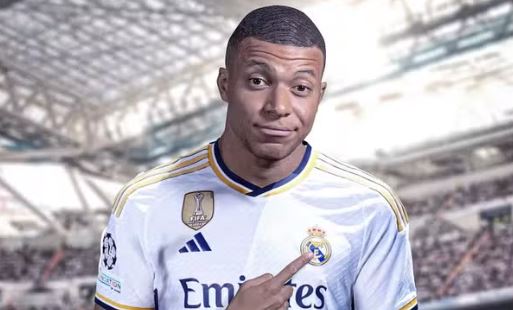 Kylian Mbappé oficializado no Real Madrid