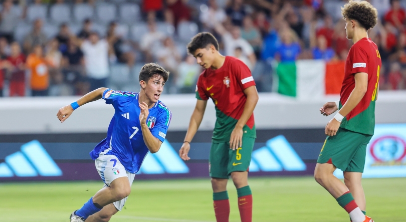 Portugal perde com Itália na final do Europeu sub-17