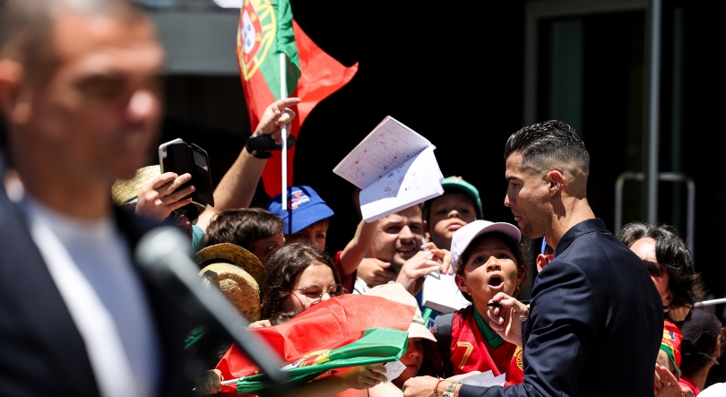 Portugal partiu rumo à Alemanha perante o carinho dos adeptos