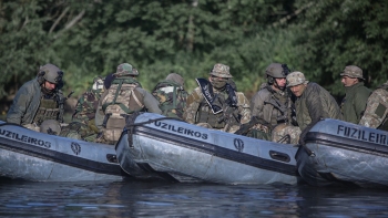 Força de Fuzileiros em exercício inédito na Lituânia