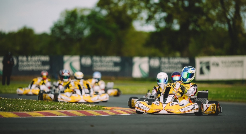 Martim Meneses garantiu a 5ª posição na final da 2ª ronda do Troféu Academia de Karting FIA 2024