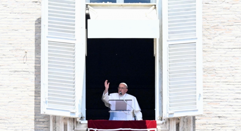 Papa Francisco pede que se reze pela paz no mundo