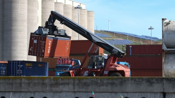 Movimento de mercadorias nos portos da Região recuou 1,6%