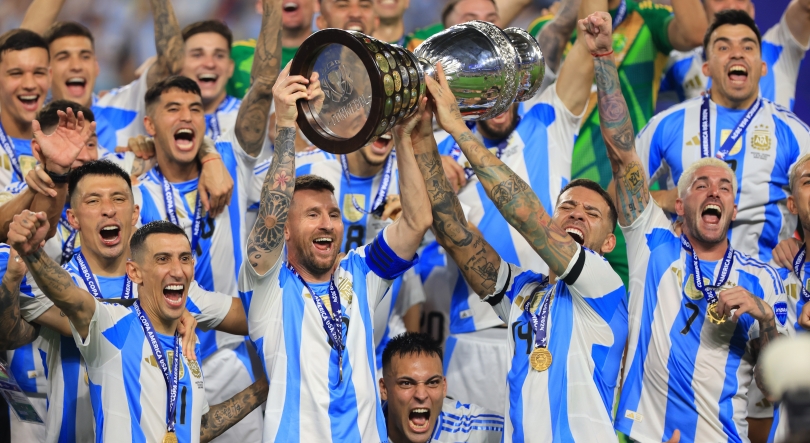 Copa América: Argentina soma 16.º título e segundo consecutivo ao bater Colômbia