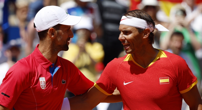 Paris2024: Djokovic bate Nadal na segunda ronda do torneio de ténis