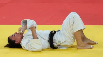 Imagem de Paris2024: Judoca Bárbara Timo perde no primeiro combate em -63 kg